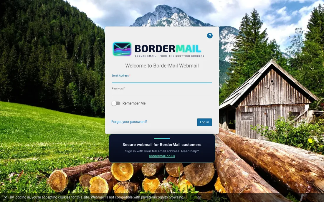 Bordermail webmail sign-in